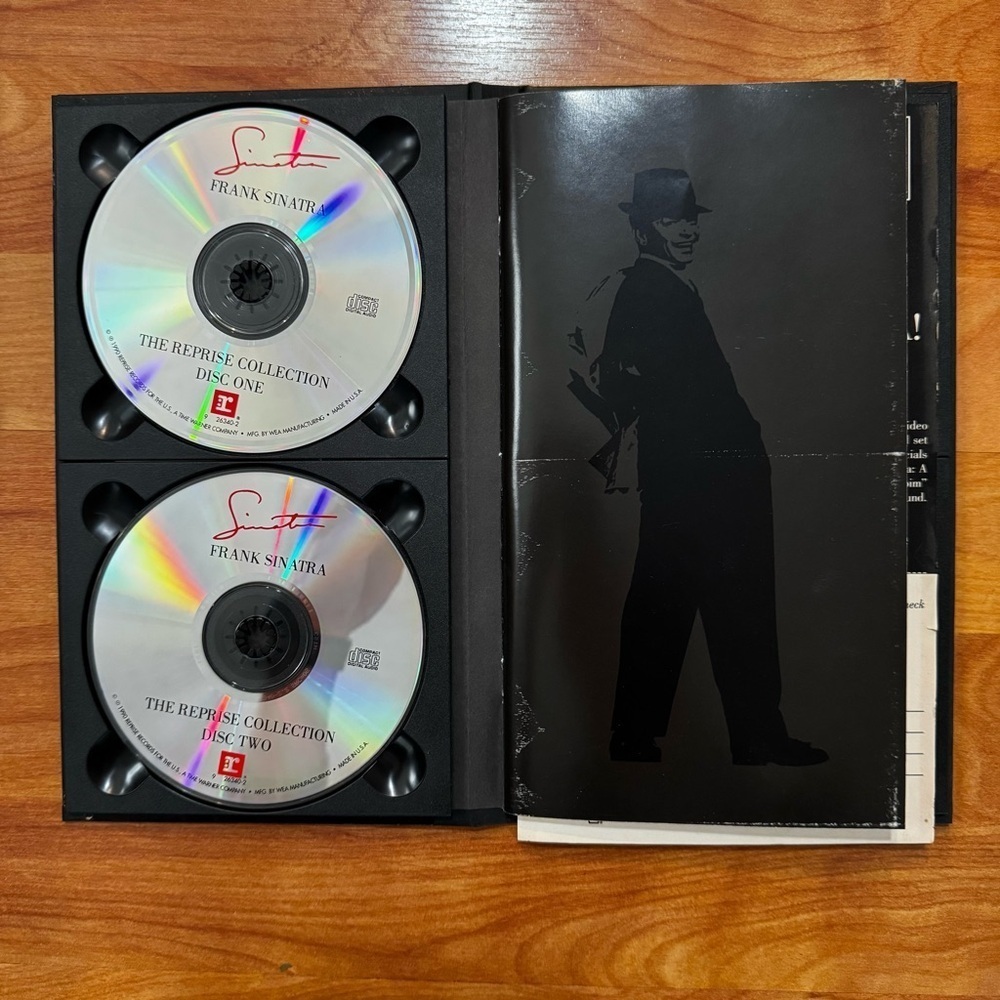 Vtg Frank Sinatra The Reprise Collection 1990 81 Tracks 4 CD Box Set EUC Tested - Picture 2 of 15